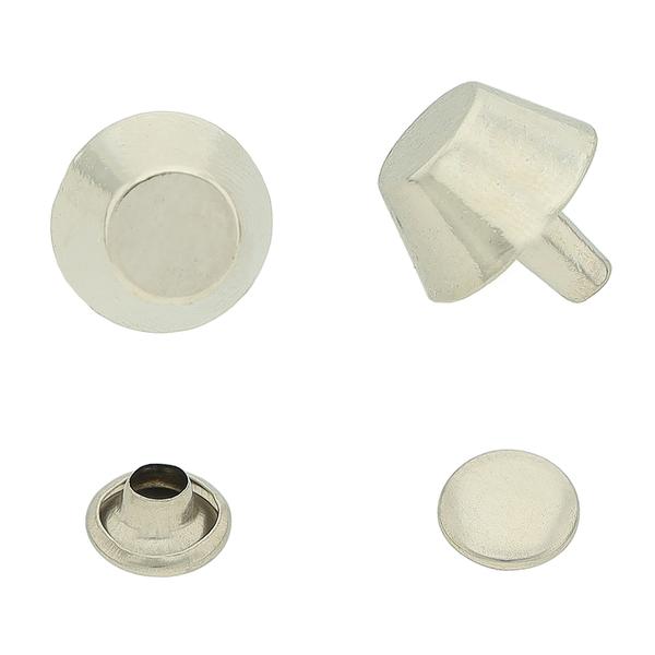 Spitze – niedrig 5 mm – Vernickelt