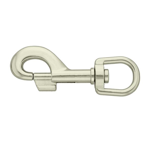 Karabinerhaken Große 85 mm/17 – Vernickelt