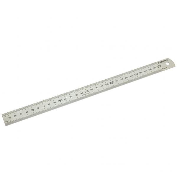 Regla de acero inoxidable de 30 cm