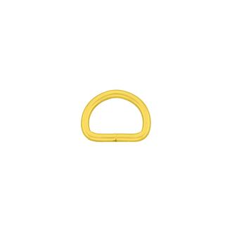 D-Ring – Vergoldet: 17 mm