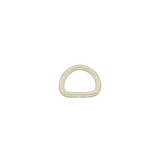D-Ring – Vernickelt: 14 mm