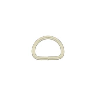 D-Ring – Vernickelt: 18 mm