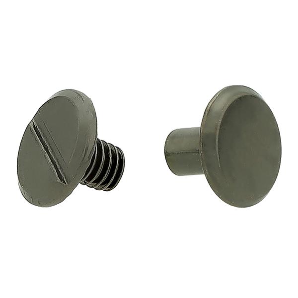 Buchschrauben 4 mm (100 Stk.) – Schwarzes Nickel