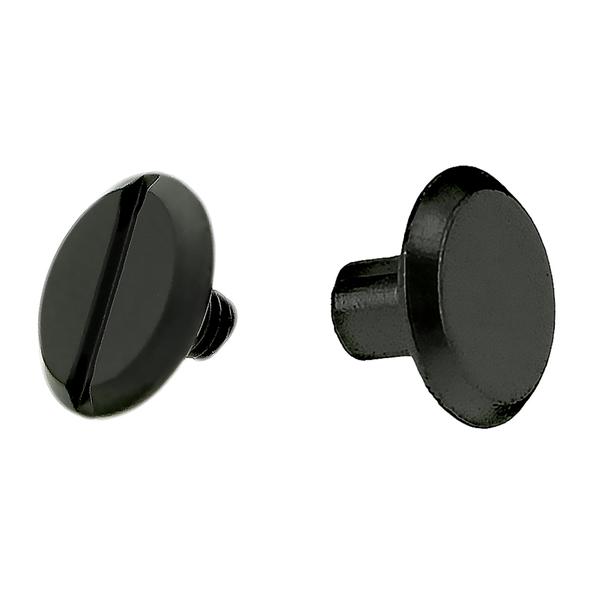 Buchschrauben 4 mm (100 Stk.) – Schwarz