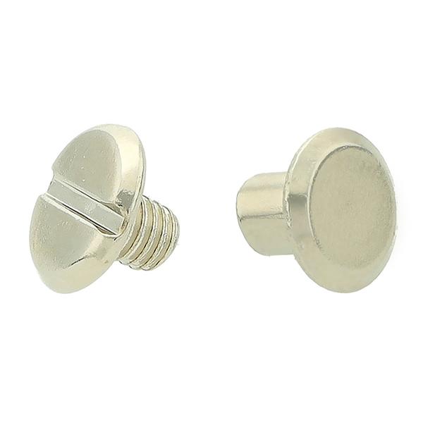 Buchschrauben 4 mm (100 Stk.) – Vernickelt