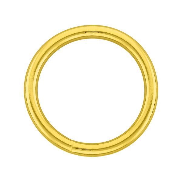 Anneau rond – Doré