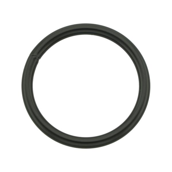 Anneau rond – Noir