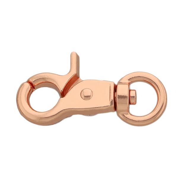 Mousqueton mexicain 45 mm/10 – Or Rose