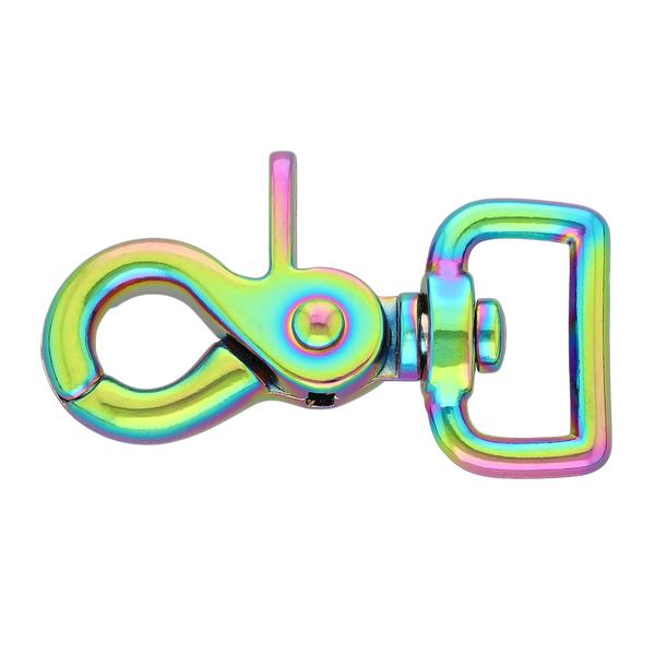 Scherenkarabiner 59 mm/20Q – Regenbogenfarben
