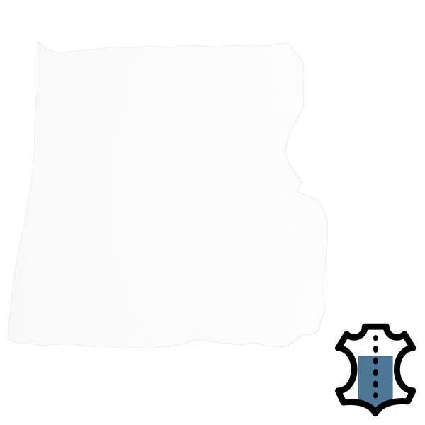 Cowhide leather – double butts, white