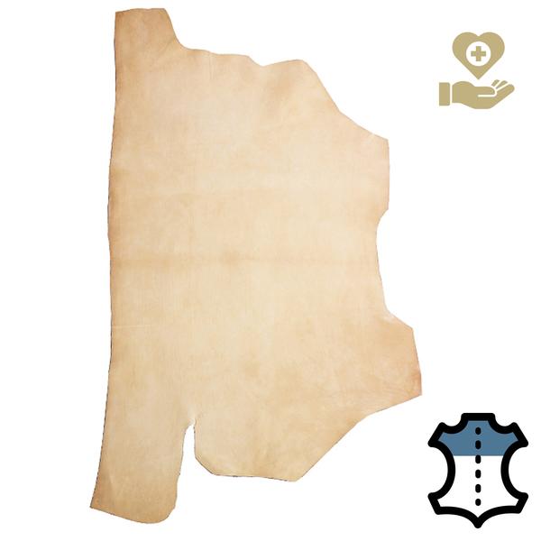 Cuir de vachette – épaule double, naturel