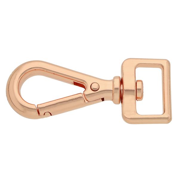 Mosquetón para correas de cincha 52 mm/16Q – Oro Rosa