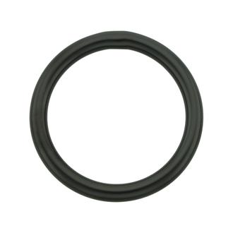 Rundring – Mattschwarzer Edelstahl: 45 mm