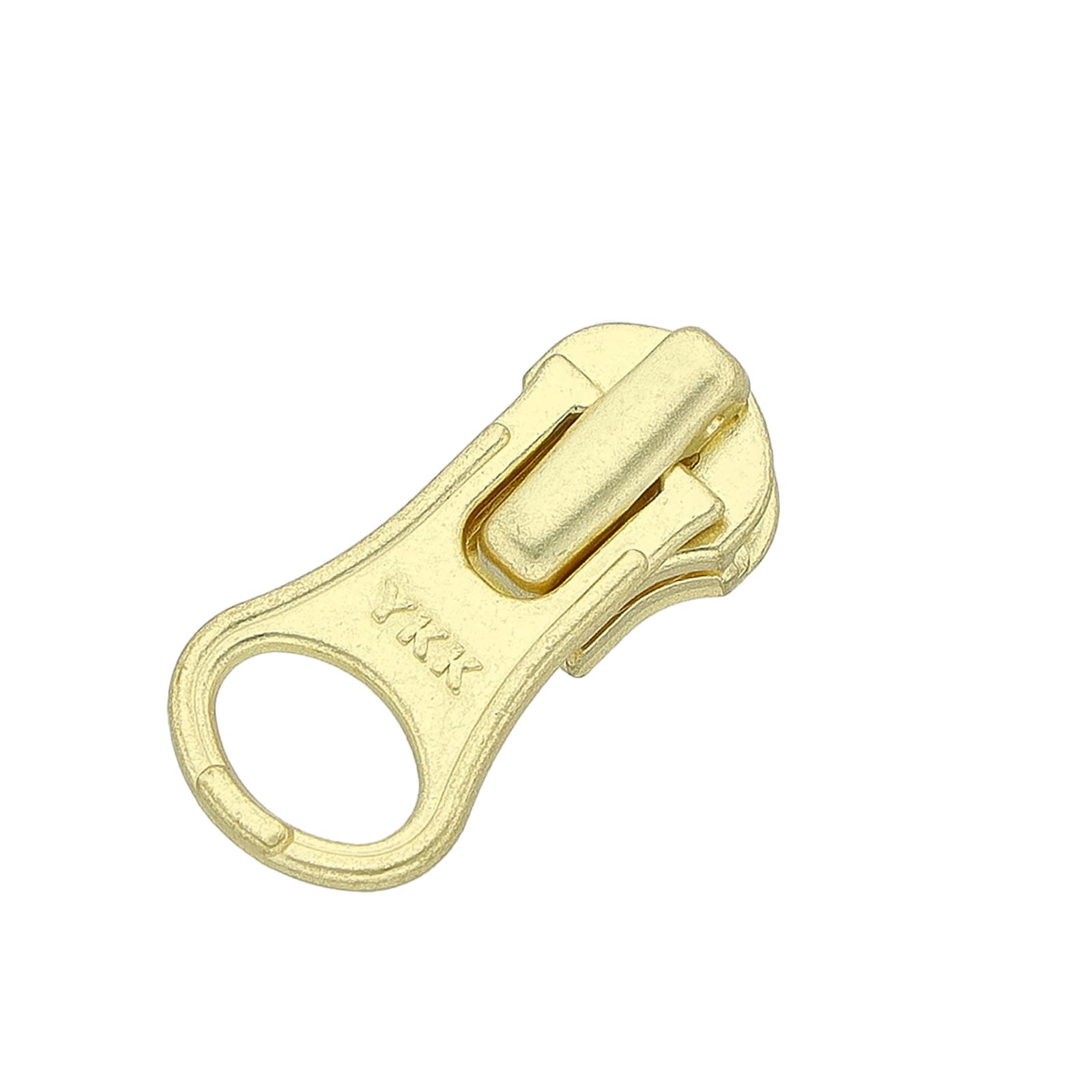 KK様38 ykk-zipper-slider-brass-plated