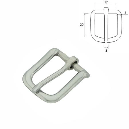 Bridle buckles, zinc die cast, chome plated. | Pet Hardware®