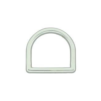 D-Ring aus Zink – Verchromt: 17 mm